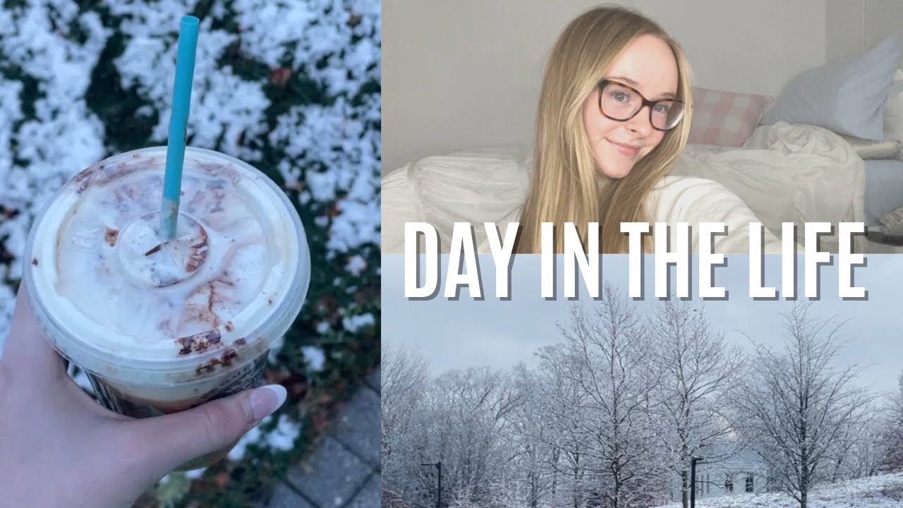 snowy day in the life at cornell | studying, coffee, talking about clubs!