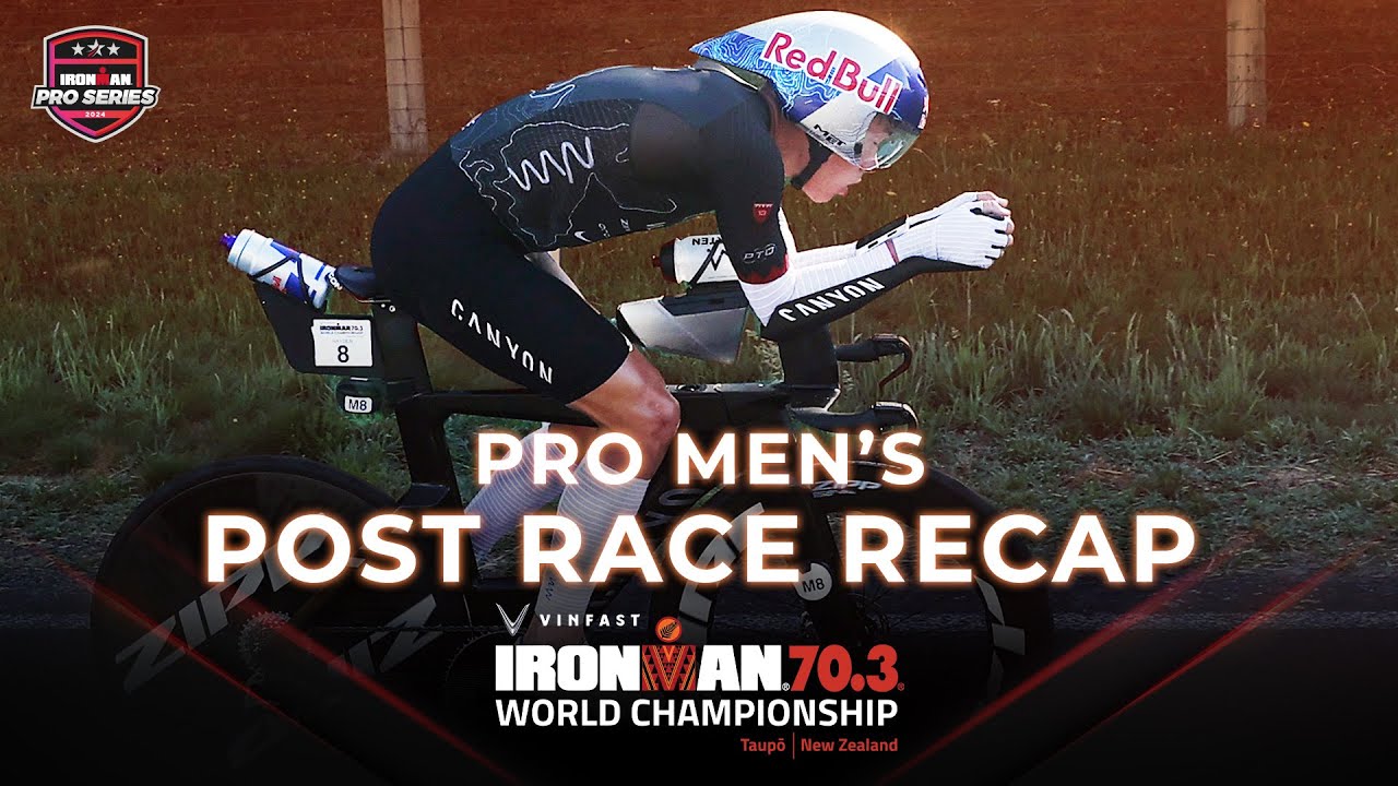 Pro Men Race Recap | 2024 VinFast IRONMAN 70.3 World Championship, Taupō