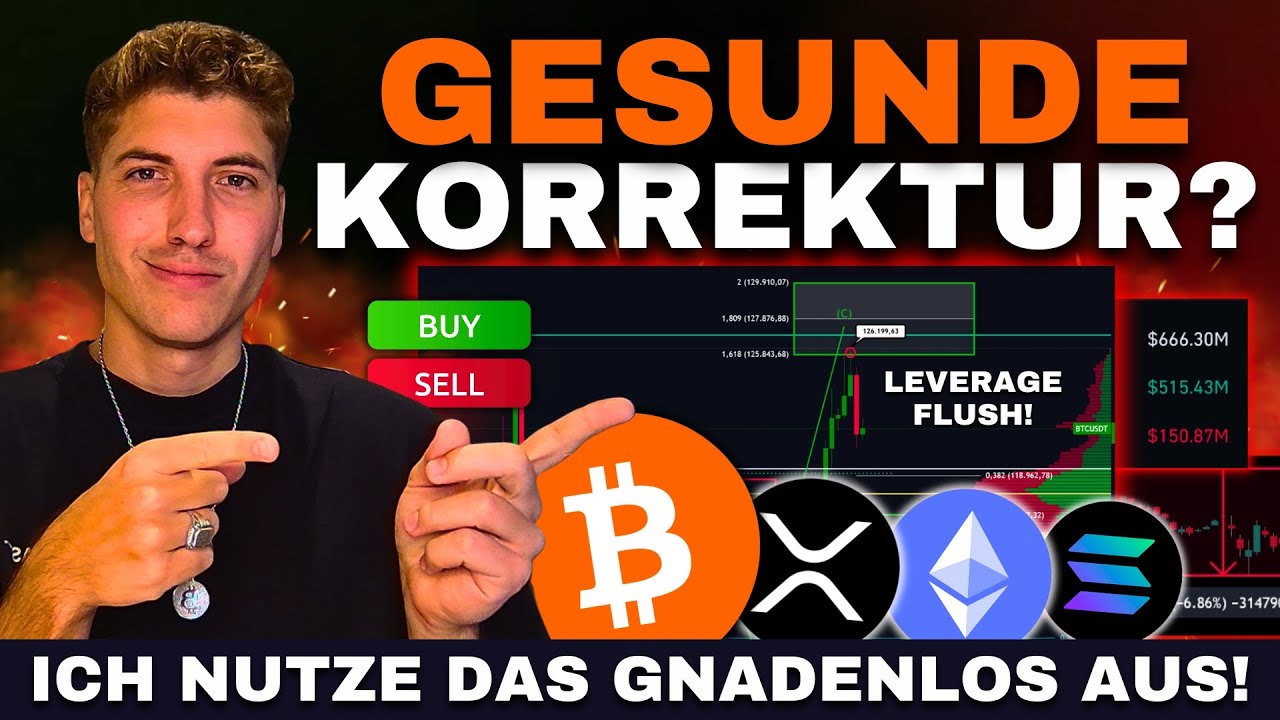 Bitcoin & Kryptos fallen: Der WAHRE Grund und Was JETZT wirklich passiert! 🚨 (Meine Strategie!)