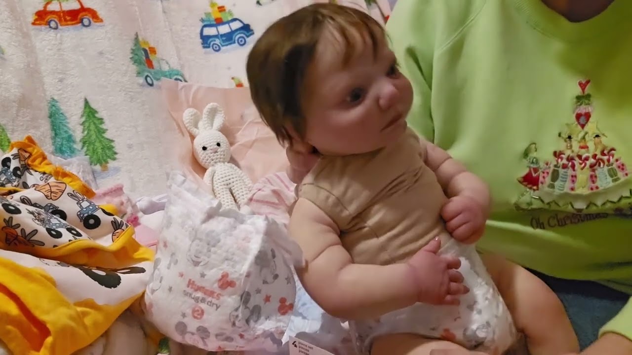 Box opening! Come meet this precious baby girl! @littlegracenursery265