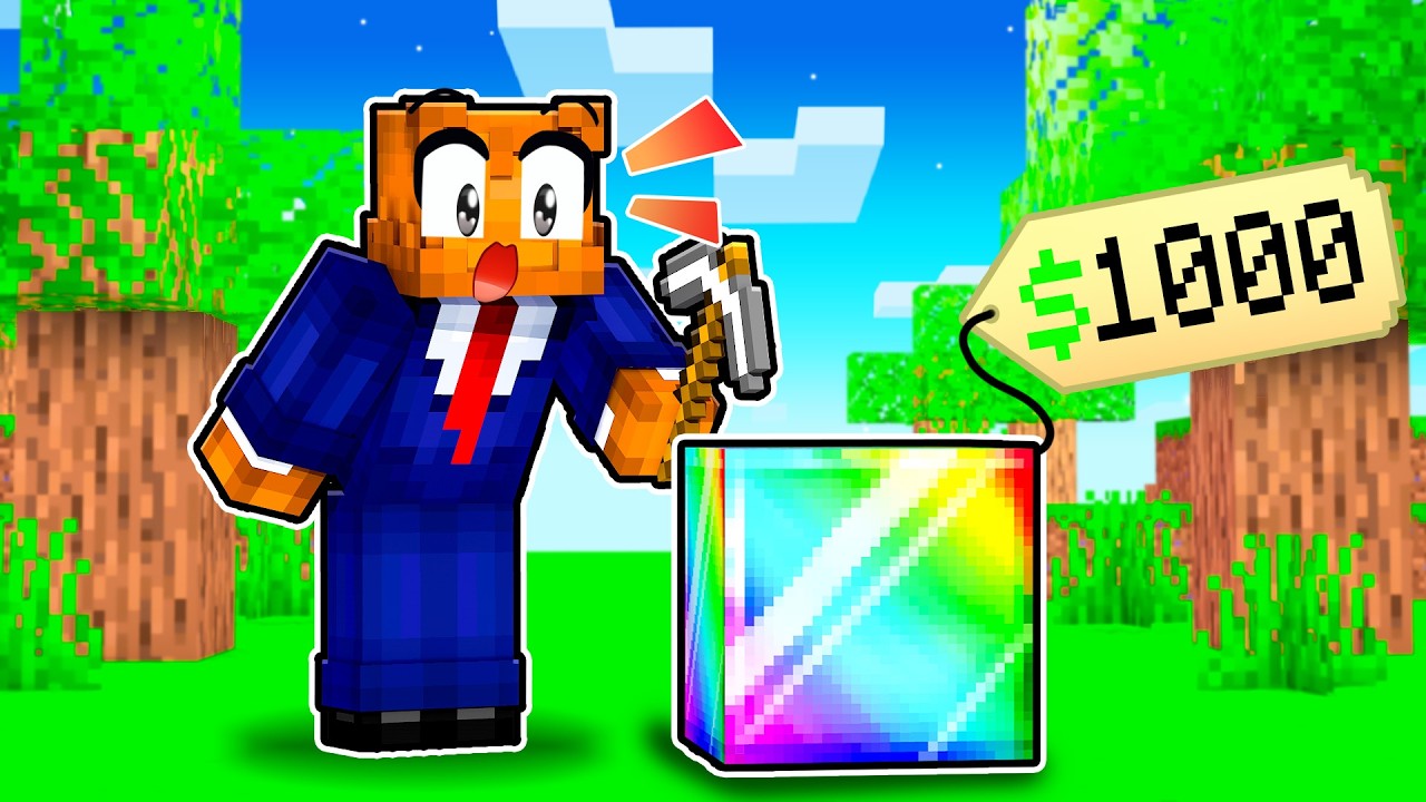 4-Player Omega Lucky Block Walls In Minecraft