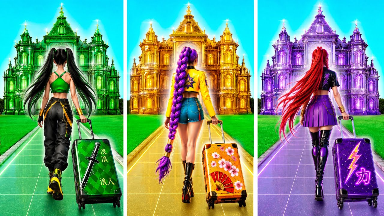 KPop Demon Hunters Room Makeover Challenge | Rumi vs Mira vs Zoey by Multi DO Smile