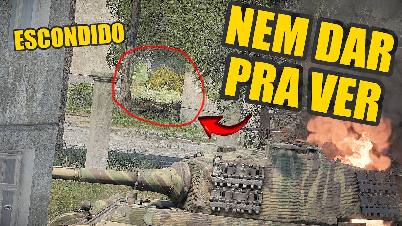 Esse Tanque Minusculo é Capaz de Destruir TODOS os BLINDADOS ! - Warthunder PT - BR