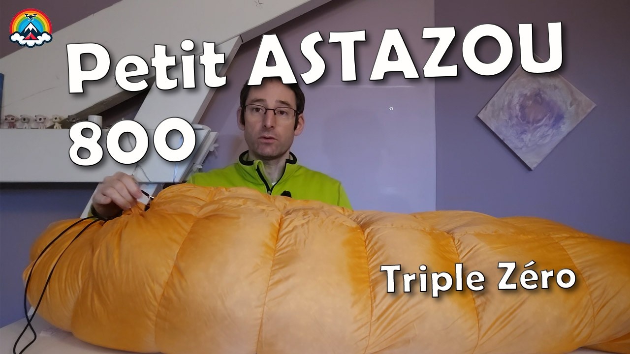 Sac couchage HIVER : Petit Astazou 800 (Triple Z&eacute;ro)