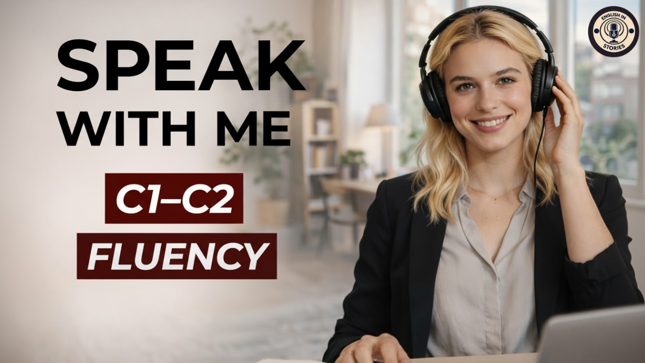 Speak With Me (C1–C2) | Advanced Daily English Conversation Practice