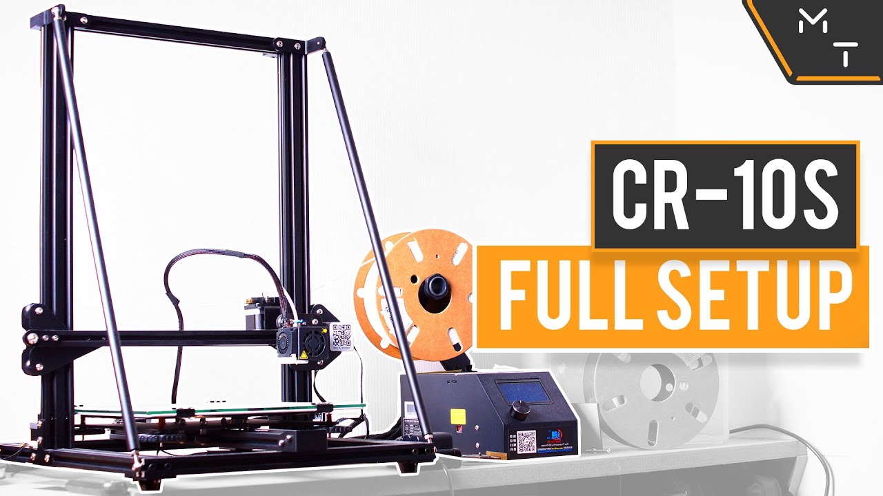 Руководство по полной сборке и печати Creality CR-10S