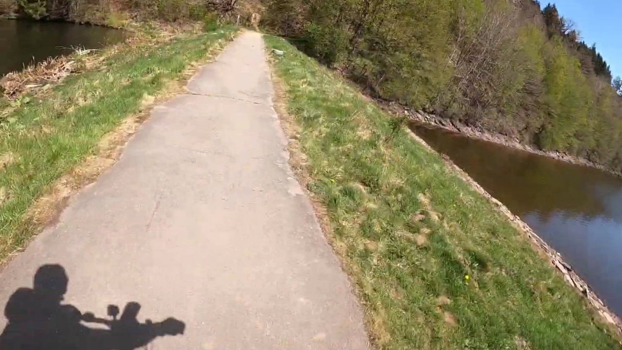 Biketour Eifel: Esch - Glaadt - Stadtkyll - Kronenburger See (31km) // Time Lapse