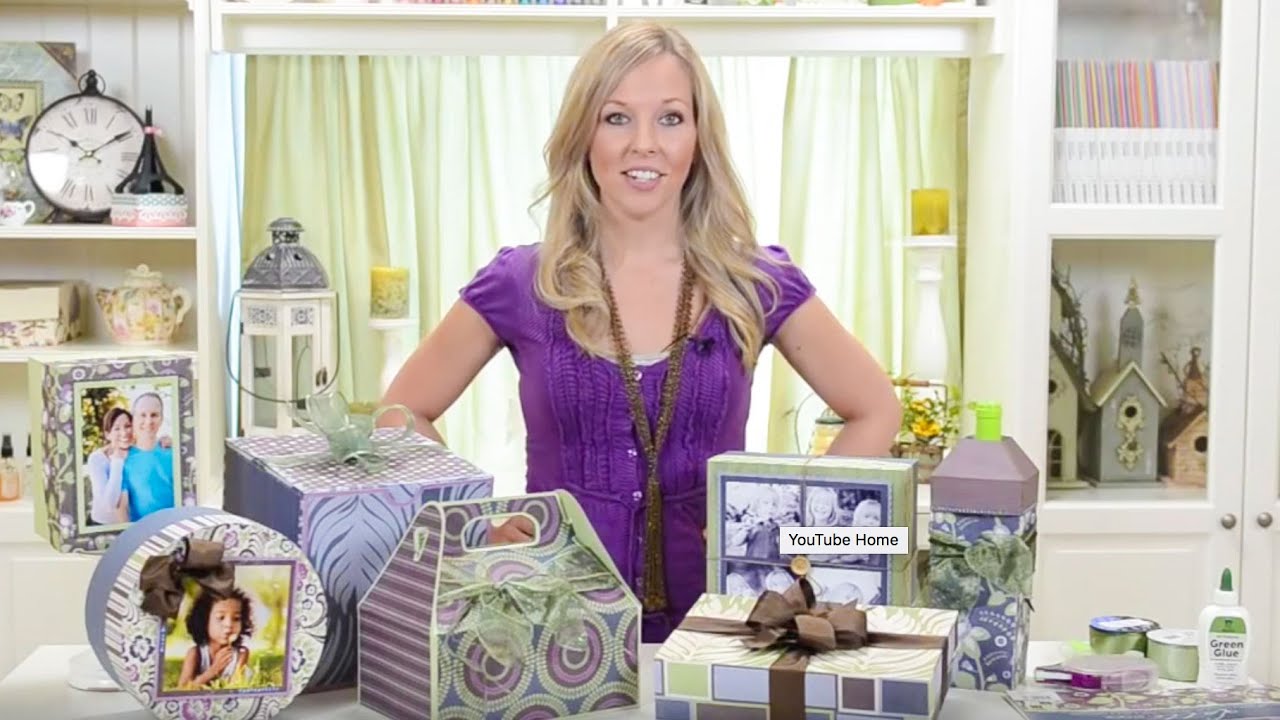 Classic Gift Boxes SVG Kit - Assembly Tutorial