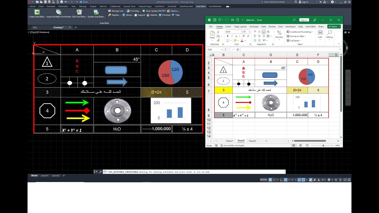 How to Import Excel Shapes to AutoCAD