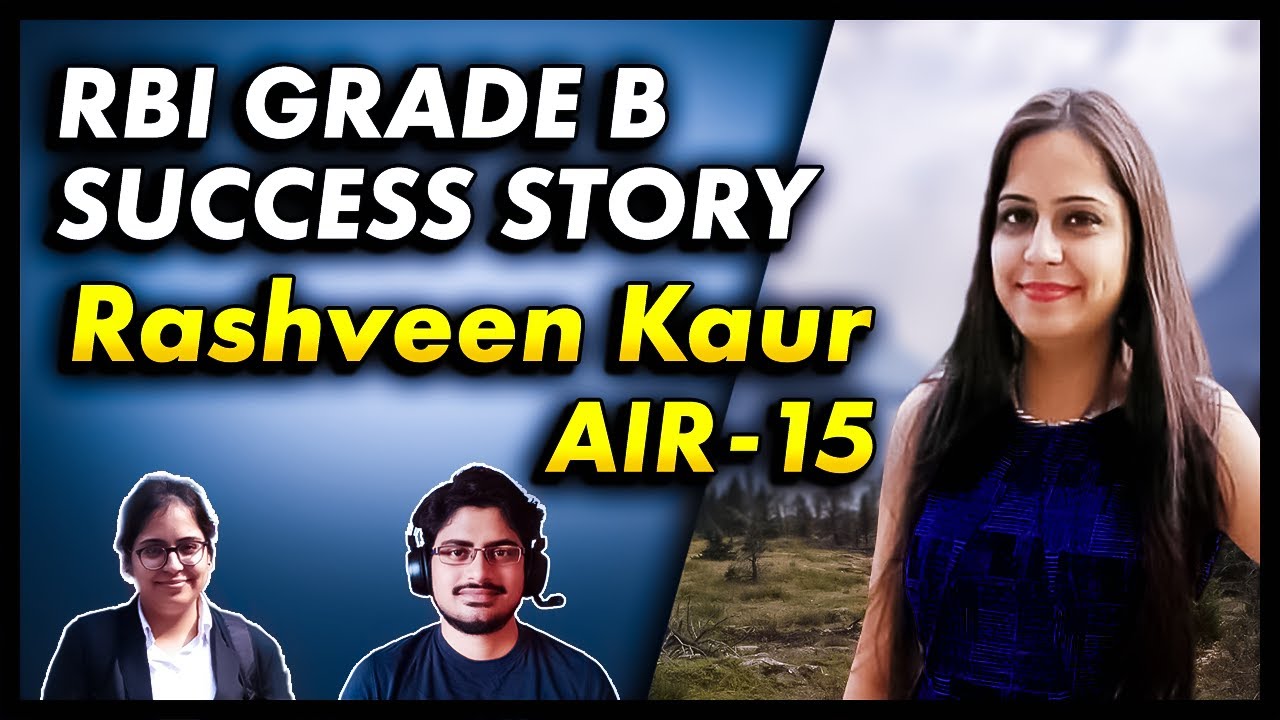 RBI Grade B Success Story RASHVEEN KAUR (Selected in RBI GRADE B 2019)