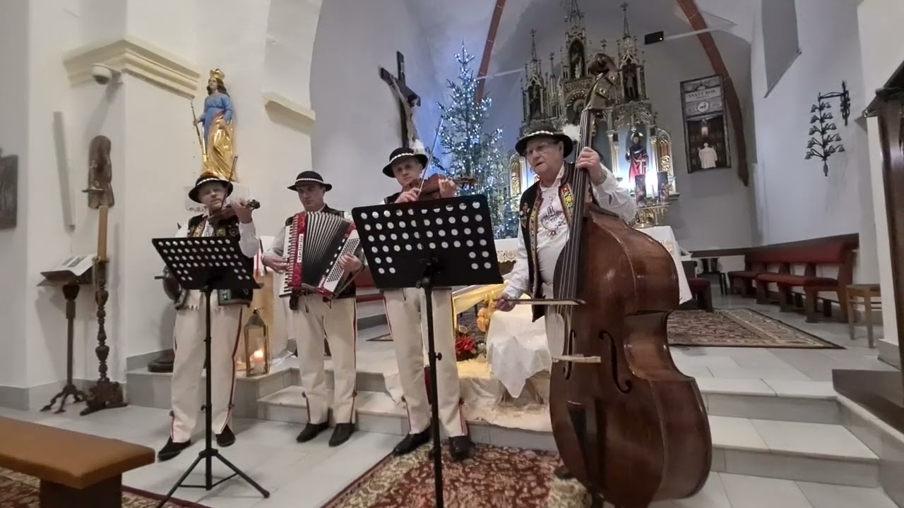 Scenšče zdrovje - Koledy a goralské piesne pred Polnočnou omšou 24.12.2024 ĽH Pastrnoci Nová Ľubovňa