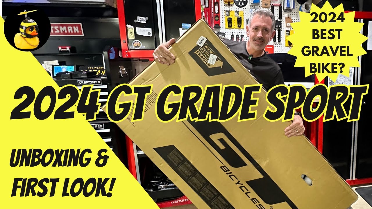 2024 GT Grade Sport Gravel Bike Unboxing & First Look