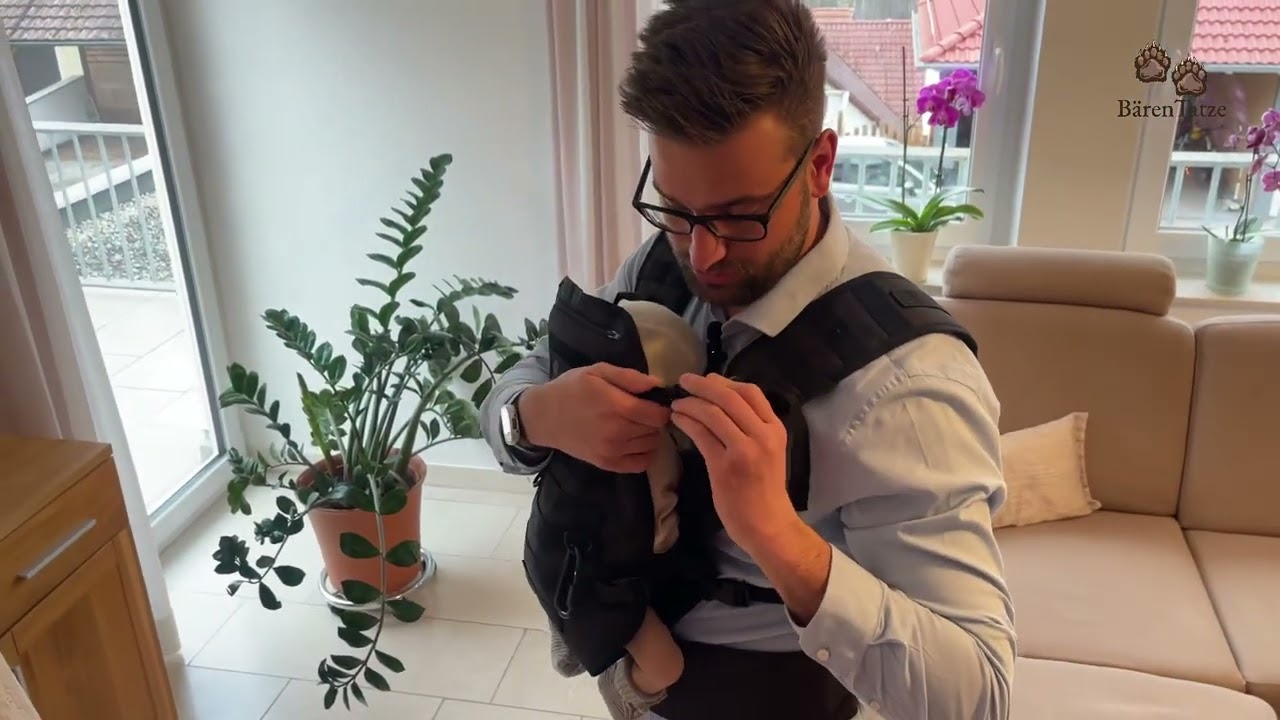 B&auml;renTatze Babytrage &ndash; So setzt du dein Baby ganz einfach ein! 👶🐻✨