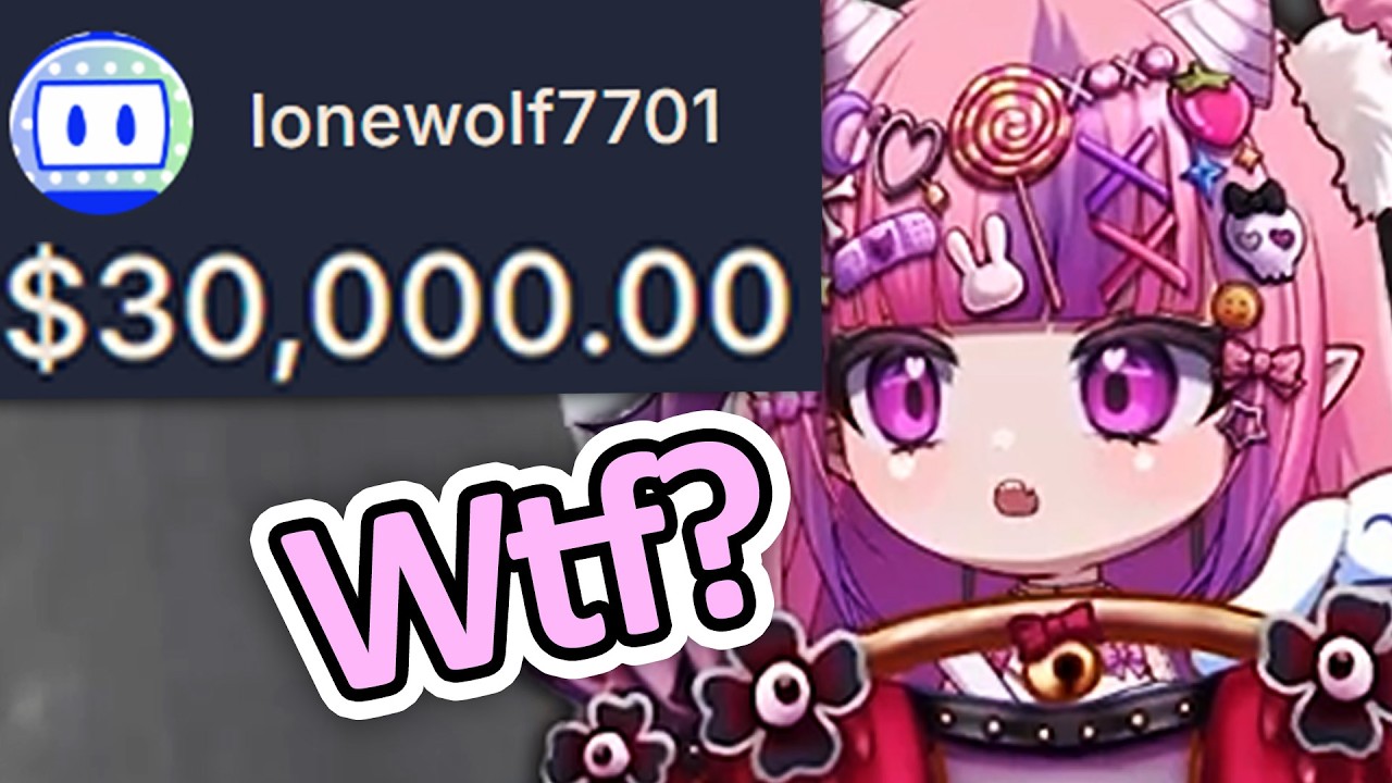 Ironmouse's Reaction to the Biggest Donation on Cyclethon Ever