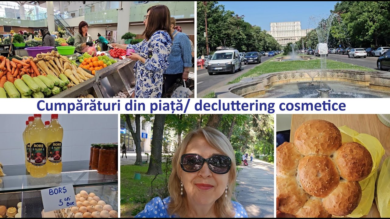 Cumparaturi din piata/ decluttering cosmetice