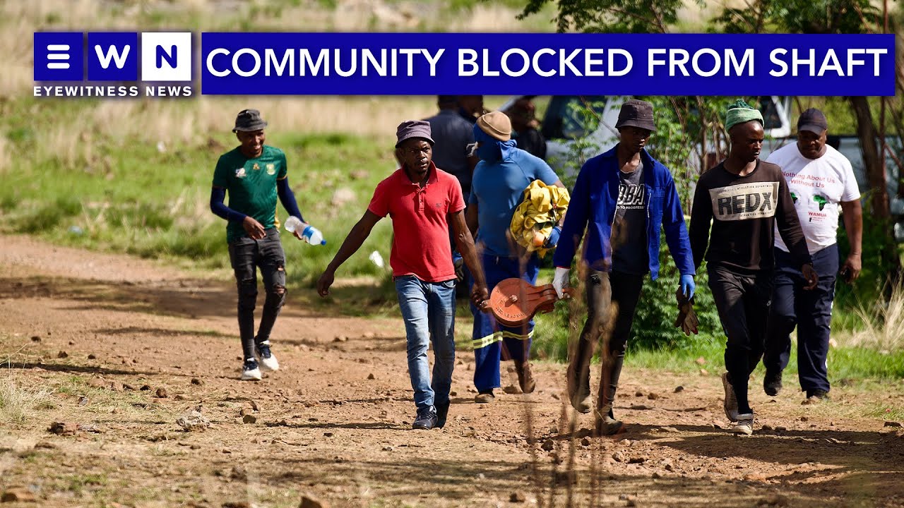 We respect government, we want to see our people alive' - community on Stilfontein rescue mission