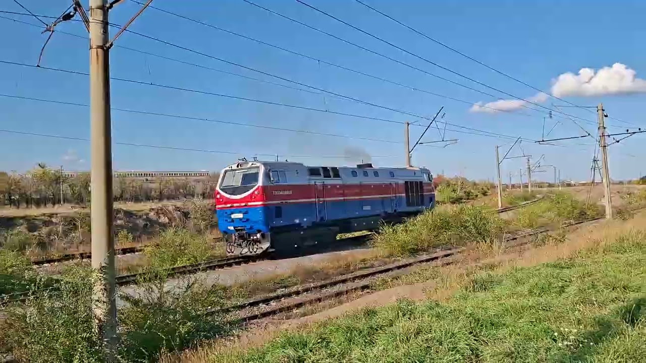 CKD6E и ТЭ33АС 0065 в Павлодаре 