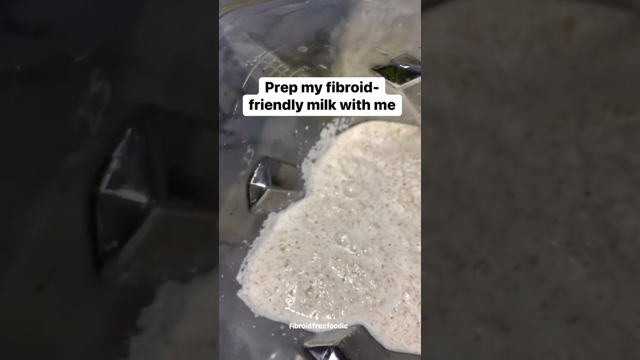 Simple Tigernut milk for fibroid warriors #tigernuts #ytshorts #fypシ゚viral #ytviral #shortsviral