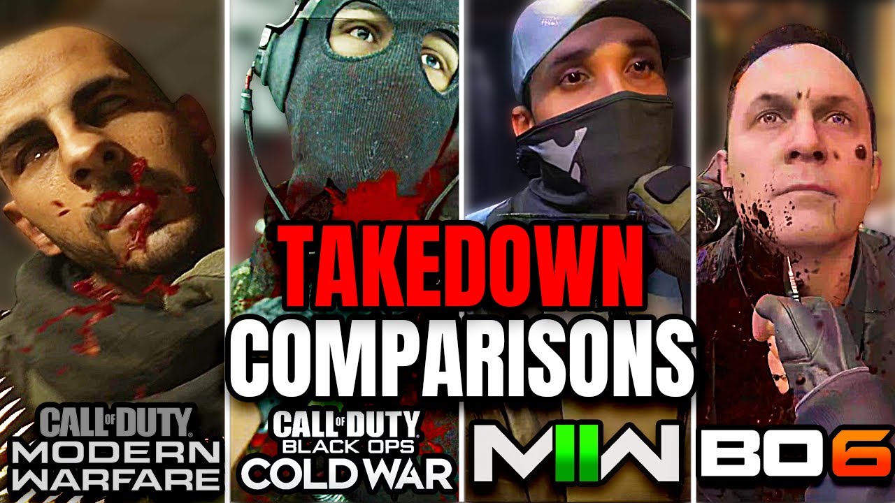Call of Duty TAKEDOWN Evolution (MW2019 to BO6)