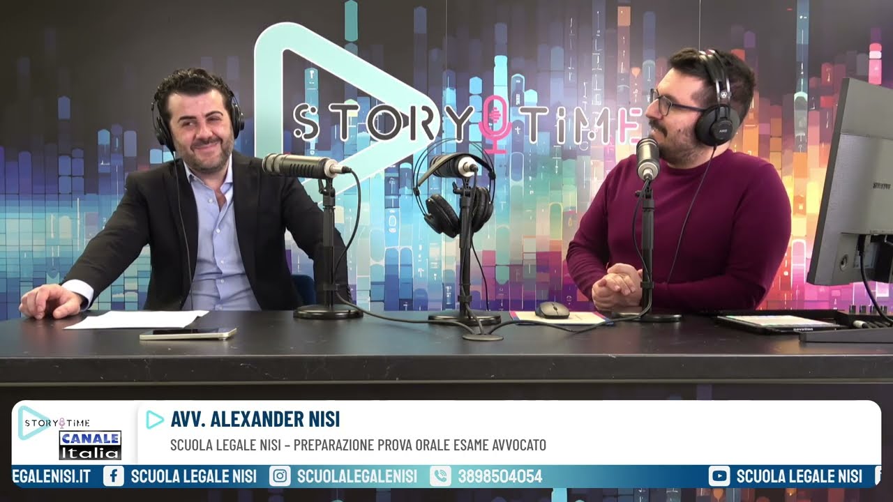 🎙️ Preparazione Prova Orale Esame Avvocato con Scuola Legale Nisi | Storytime – Evoluzione Radio