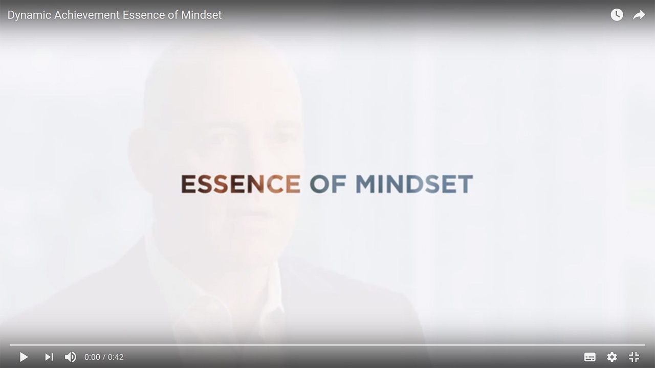 Dynamic Achievement   Essence of Mindset