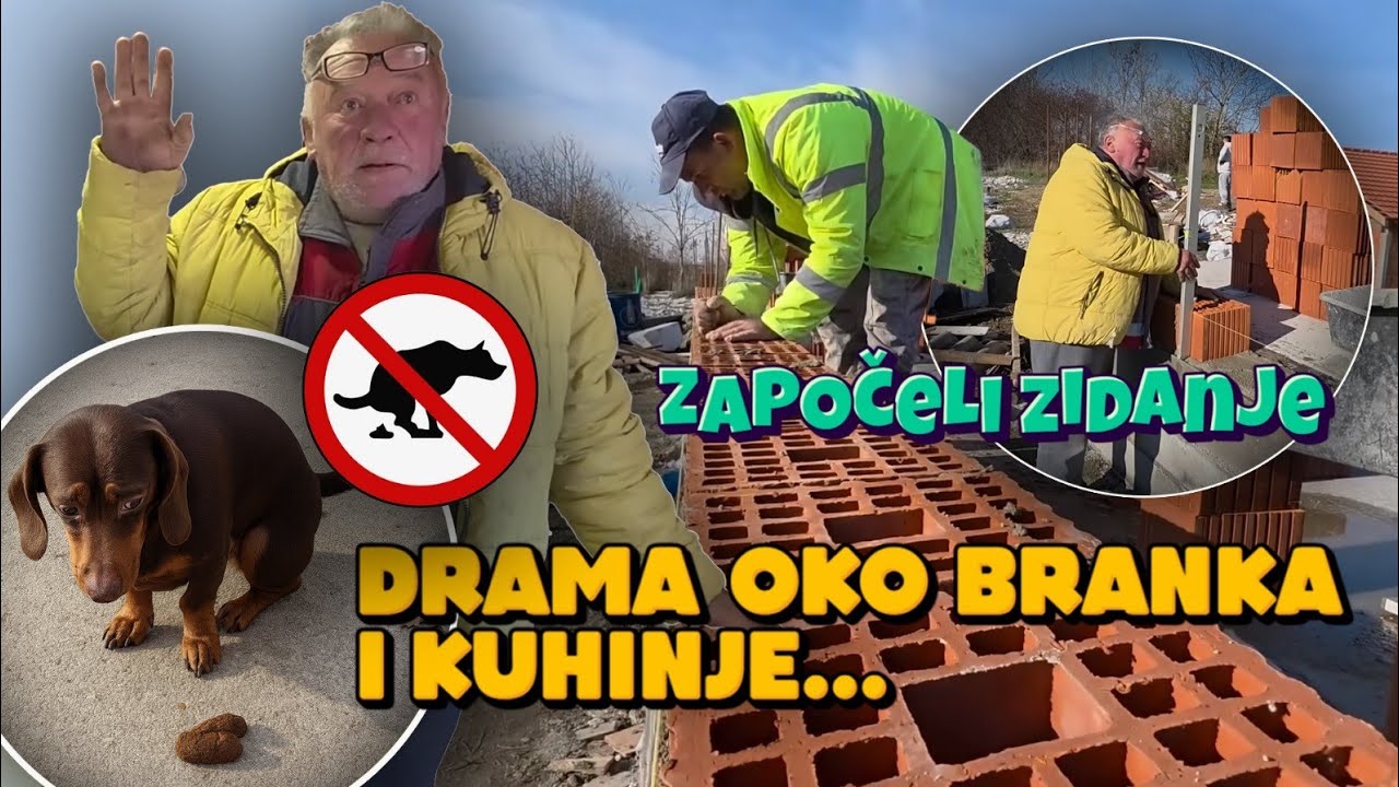 Drama oko baneta i kuhinje !Ko se iskenjo ?? Kakav temelj kakvo zidanje i razbacivanje suta JU JU 97