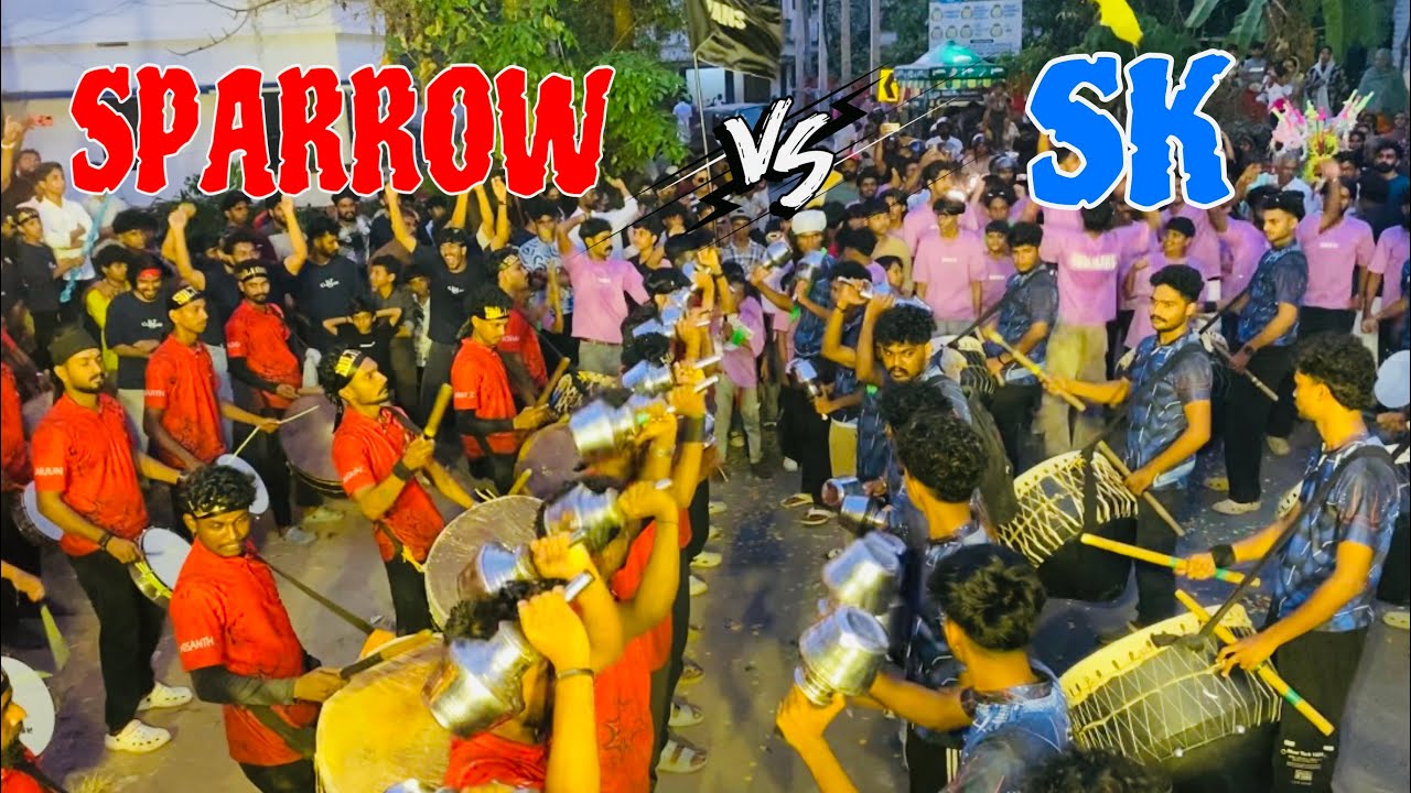 SK vs SPARROW | ഇതാവണം മുട്ടൽ..! സൗഹൃദ മത്സരം😍| @Chemmanur Fest 2025