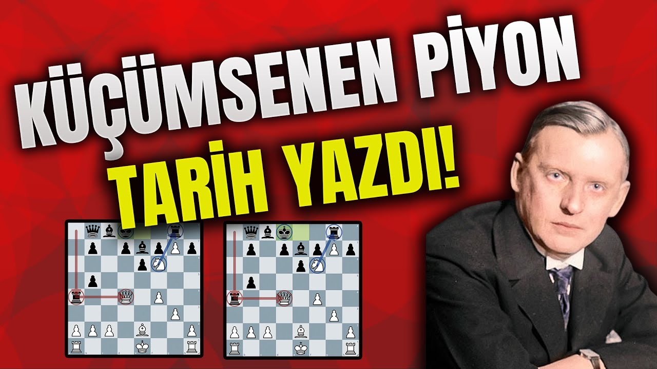 Küçümsenen Piyon Herkesi Susturmayı Başarıyor! (Alekhine vs Manko)