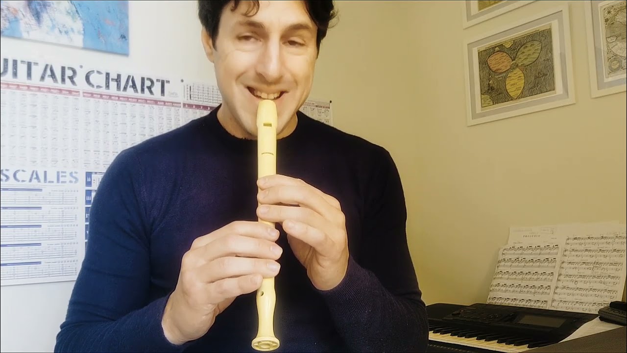 The little drummer boy - tutorial flauto dolce