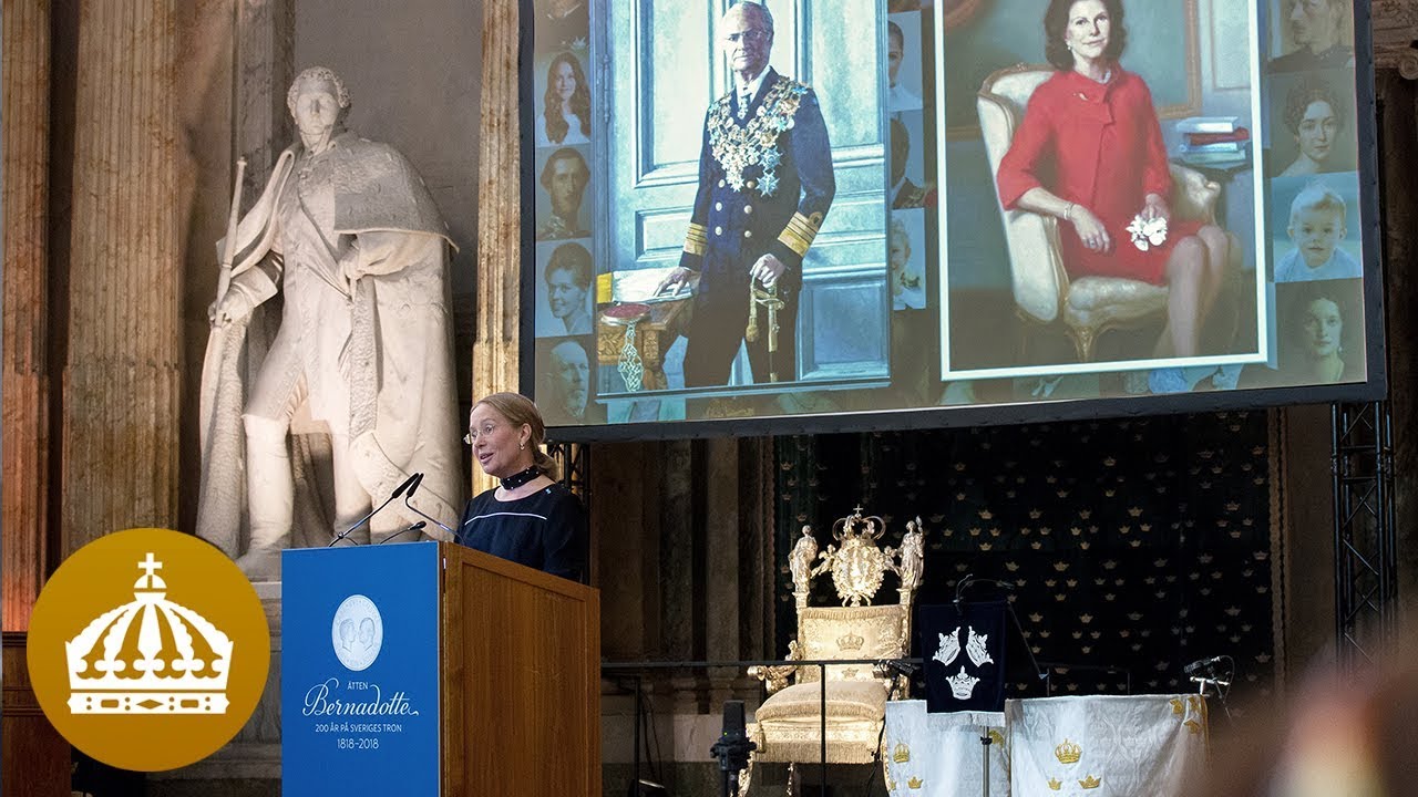 Bernadotteporträtt 15 regenter och gemåler på 15 minuter