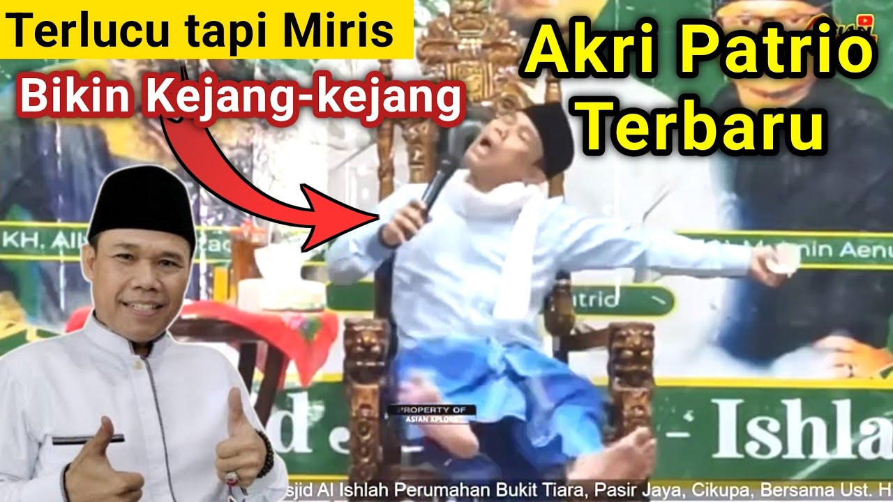 Akri Patrio Ceramah Lucu Bikin Ngakak ! Terbaru Maulid Nabi Muhammad 2024 Full