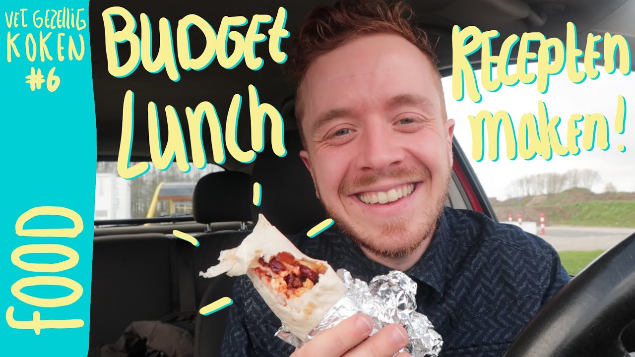 BUDGET LUNCH RECEPTEN! | Vet Gezellig Koken #6