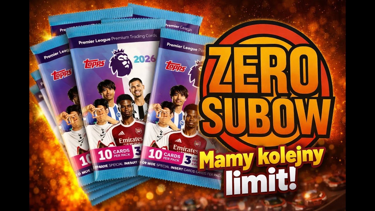 Otwieramy 5x Topps Premier League 25/26! Trafiamy kolejną kartę w limicie!!