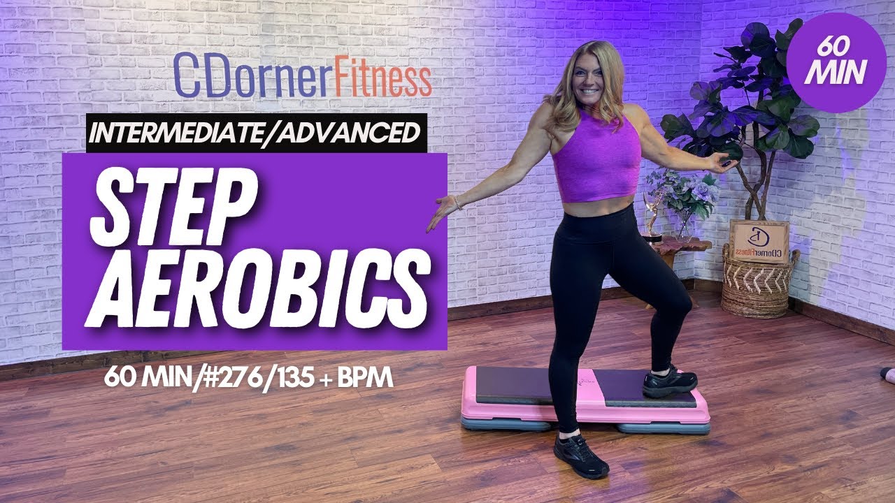STEP AEROBICS // 60 MINUTES // FAT BURNING CARDIO STEP WORKOUT #276