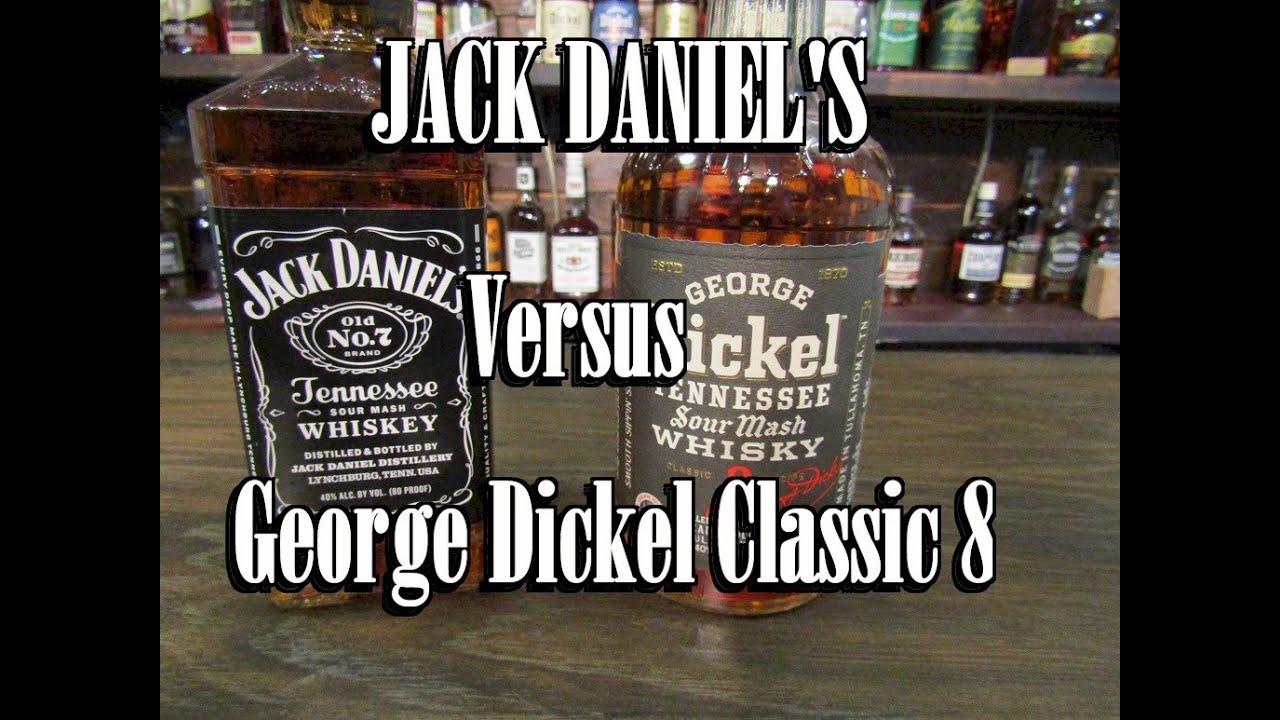 Tennessee Whiskey Matchup Jack Daniels VS George Dickel