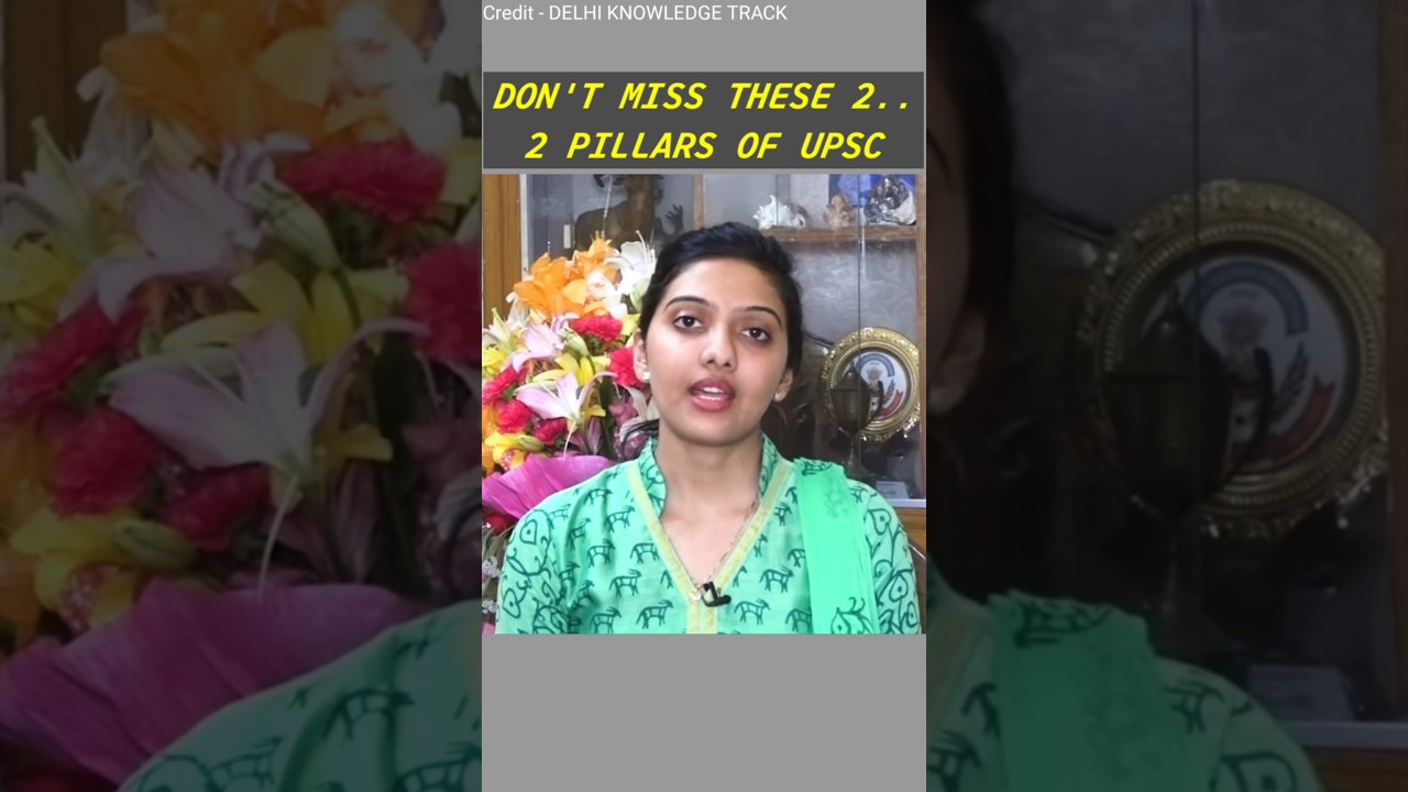 IAS Shruti Deshmukh: UPSC के 2 Pillars &ndash; Current Affairs & Test Series #shorstsfeed #ytshorts#shorts