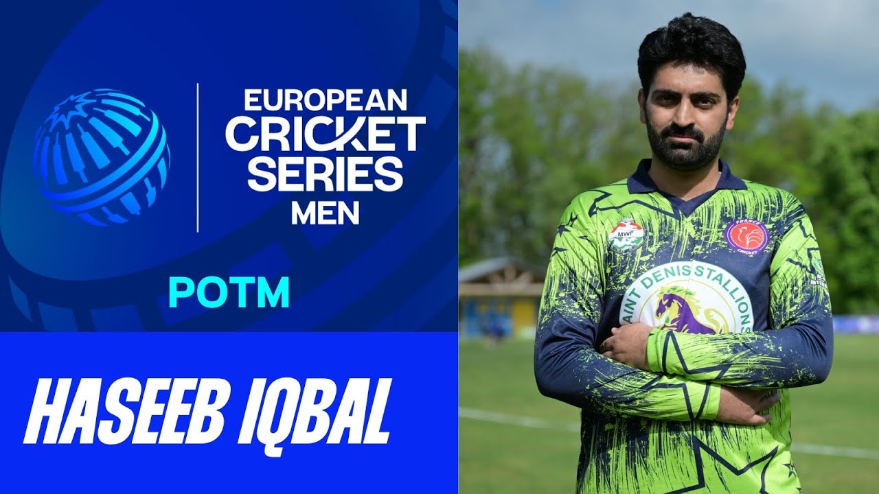 POTM Match 27: H.Iqbal - ACS vs SDS | Highlights | ECS France, 2025 | 26 Apr 2025 | ECS25.193