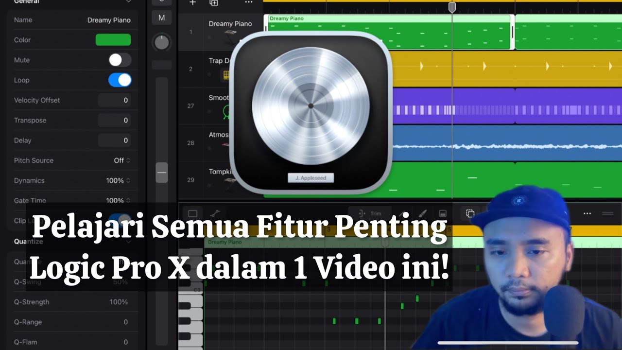 10 Tips mengenal fitur Logic Pro X untuk Pemula