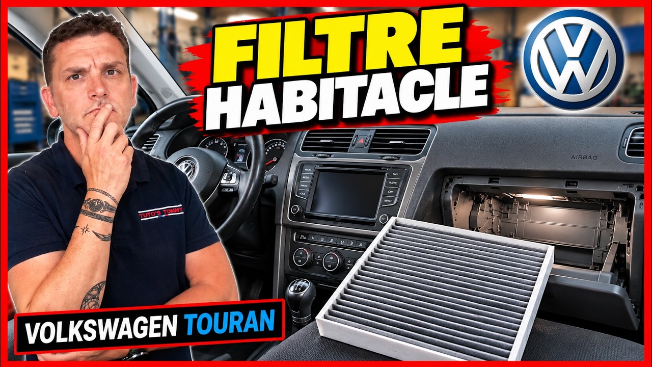 Filtre Habitacle VOLKSWAGEN Touran : Remplacer facilement ✅