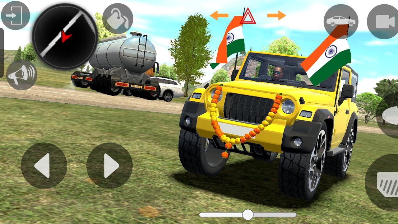Drive JCB Unloading stone from Dumper truck in gameplay 🎮 #jcb #truck #tractor #gameplay
