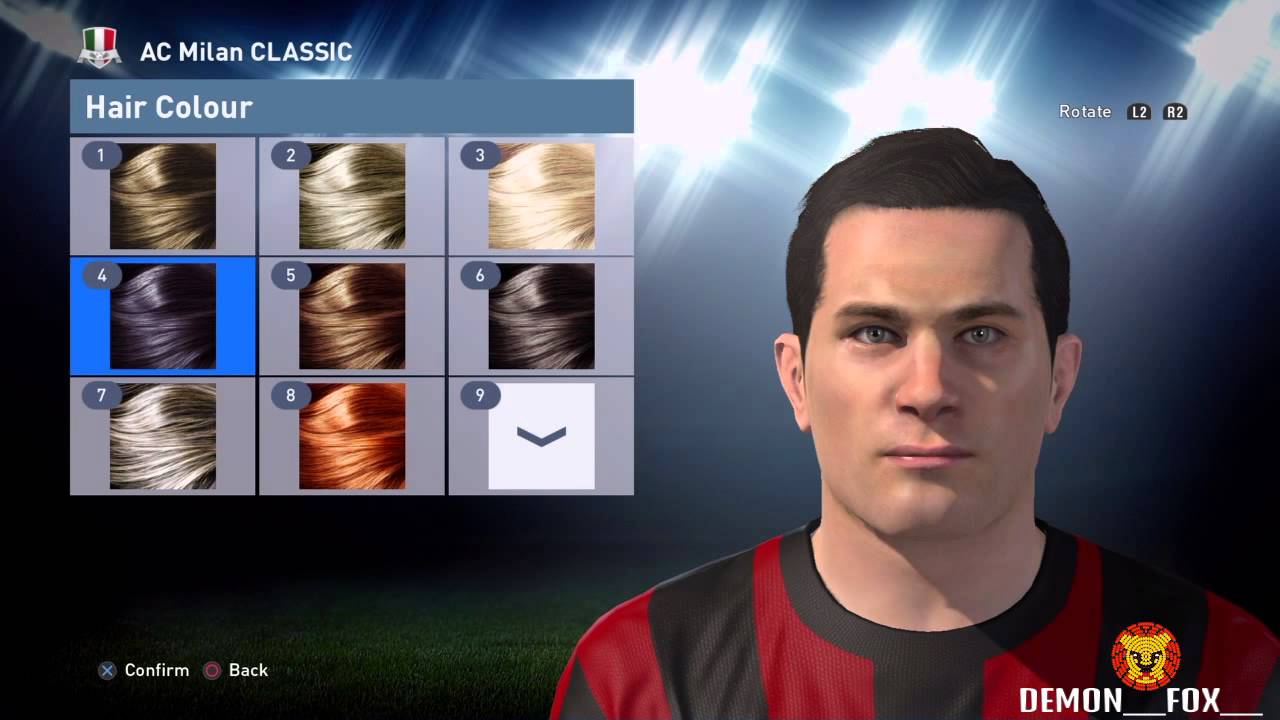 PES 2016 Gunnar Nordahl (face + stats) [AC Milan]