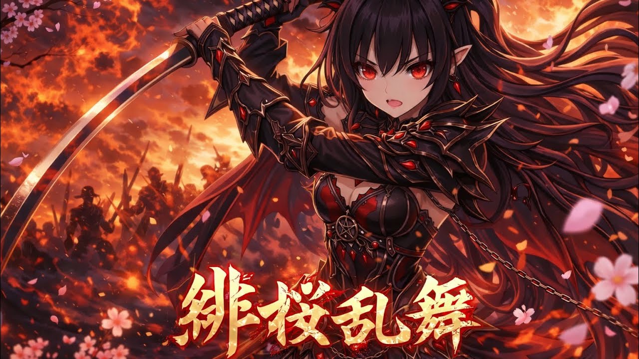 【オリジナル曲】緋桜乱舞