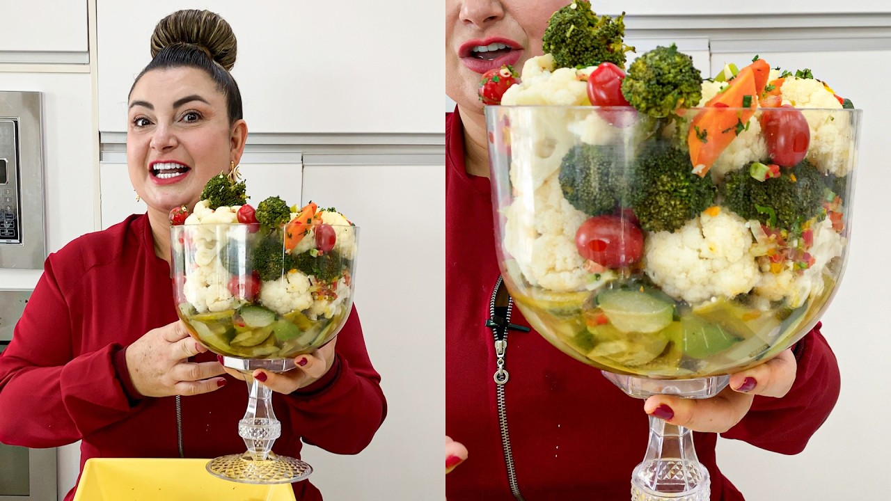 COLOQUEI VINAGRE NA PANELA E OLHA NO QUE DEU… SALADA PERFEITA!