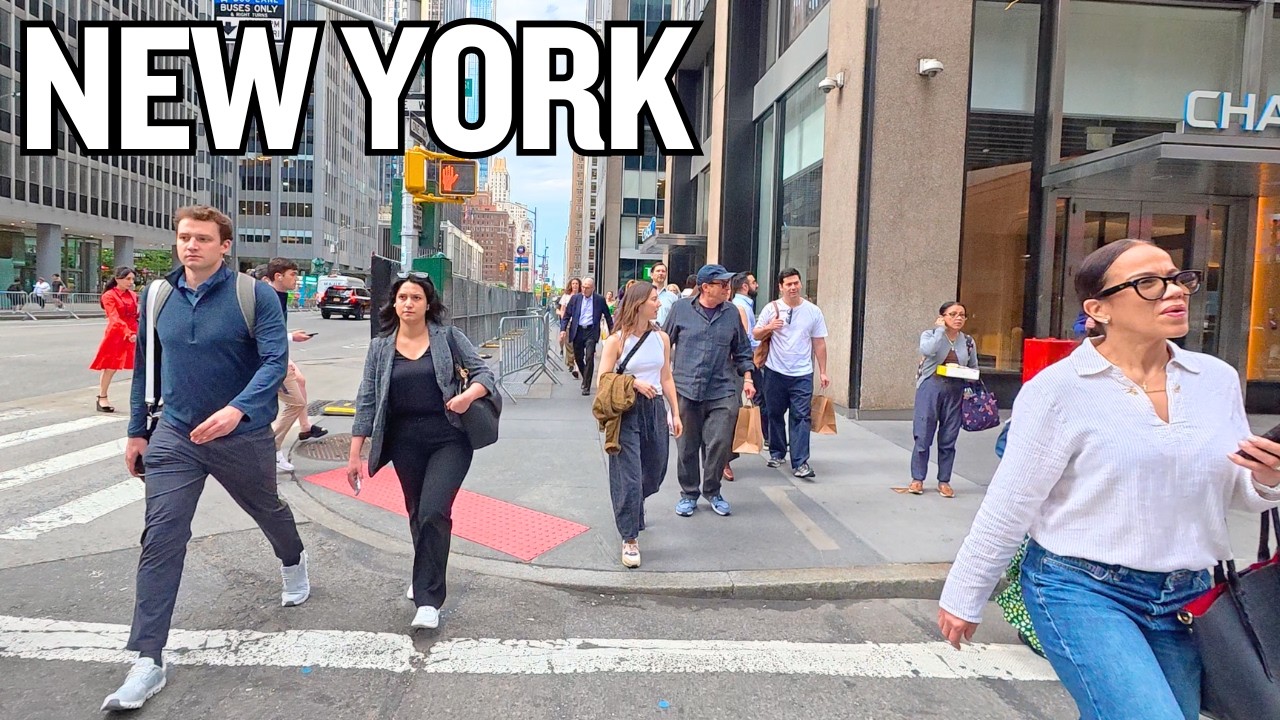 🗽  New York City Midtown Manhattan Walk!