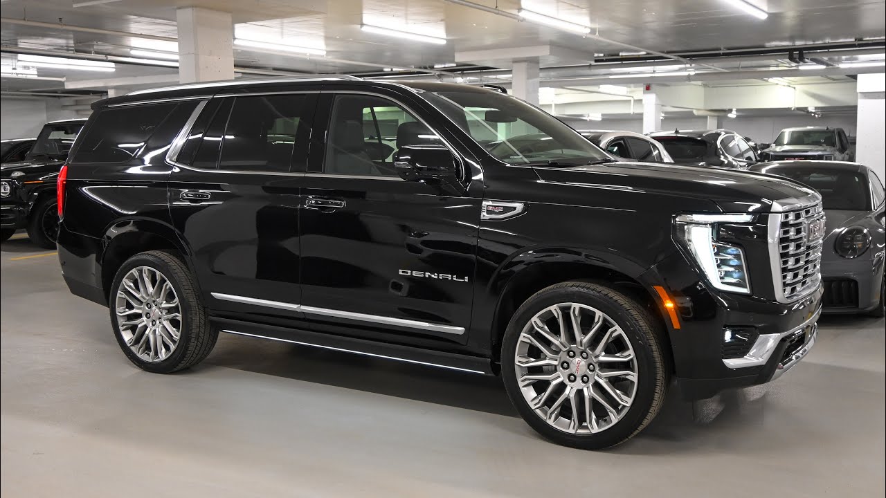 2025 GMC Yukon Denali 24'' Pearl Nickel wheels - Walkaround in 4k
