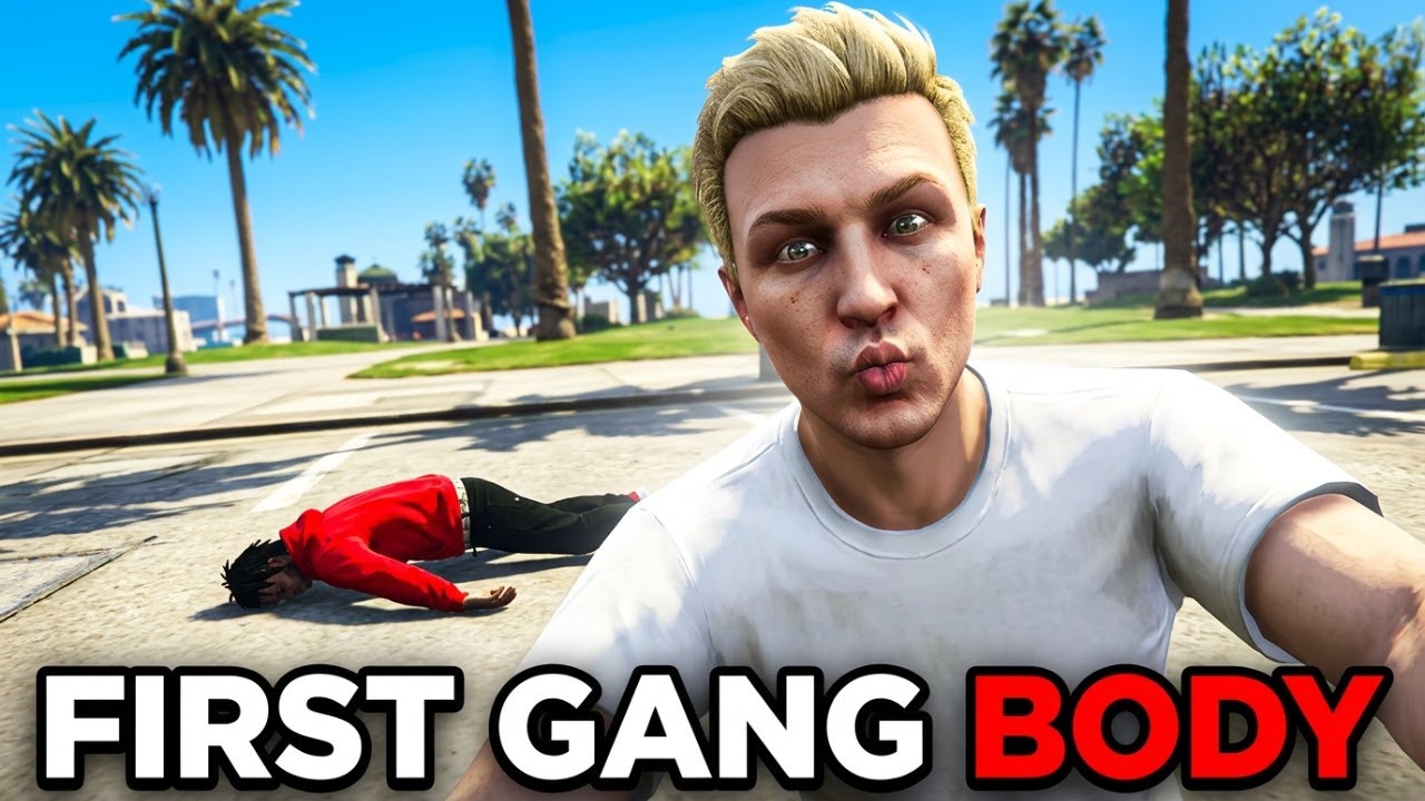 Zesty Frat Boy's First Day in A GTA RP Gang