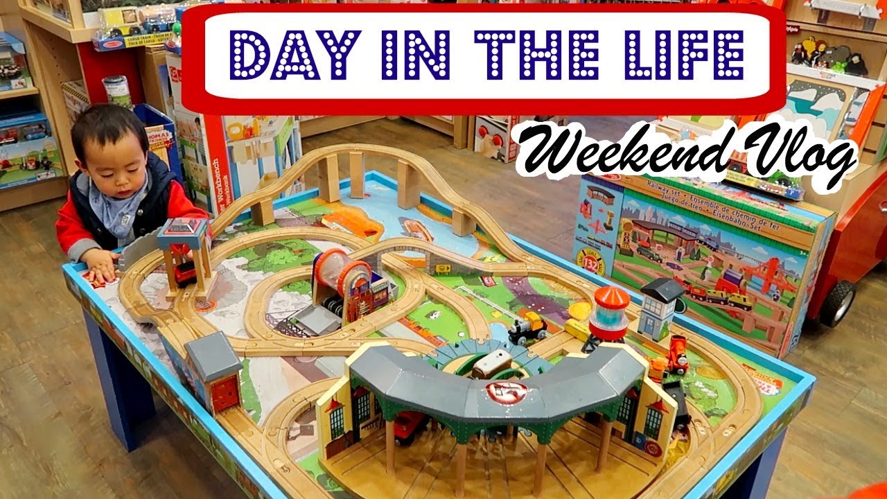 DAY IN THE LIFE FAMILY WEEKEND VLOG| GRANVILLE ISLAND| BURNABY VILLAGE MUSEUM| Angie Lowis