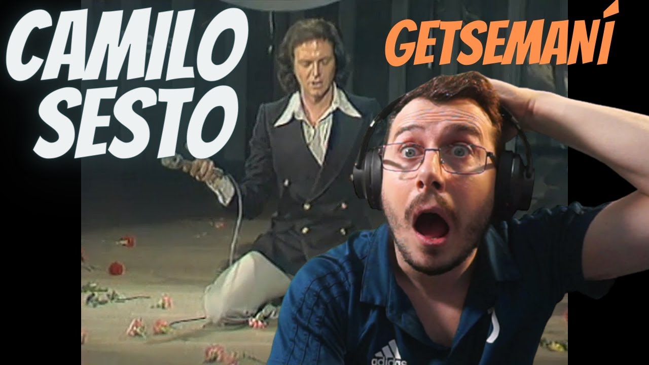 Italiano reacciona a Camilo Sesto - Getsemaní (live 1977)