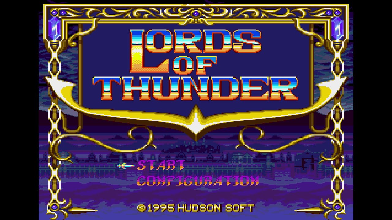 Lords of Thunder. [Mega CD - Hudson Soft, Eleven, Virgin Interactive]. (1995). SUPER. ALL.