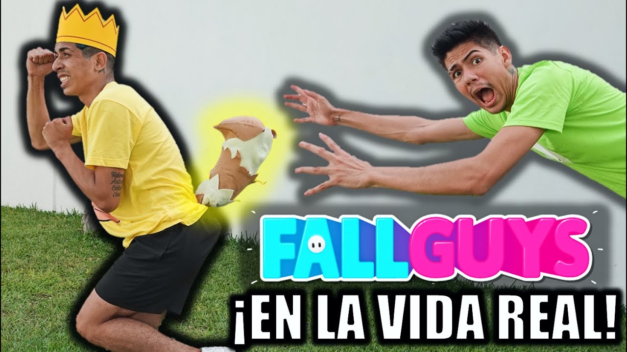 ¡JUEGOS DE Fall Guys EN LA VIDA REAL! - [ANTRAX] ☣